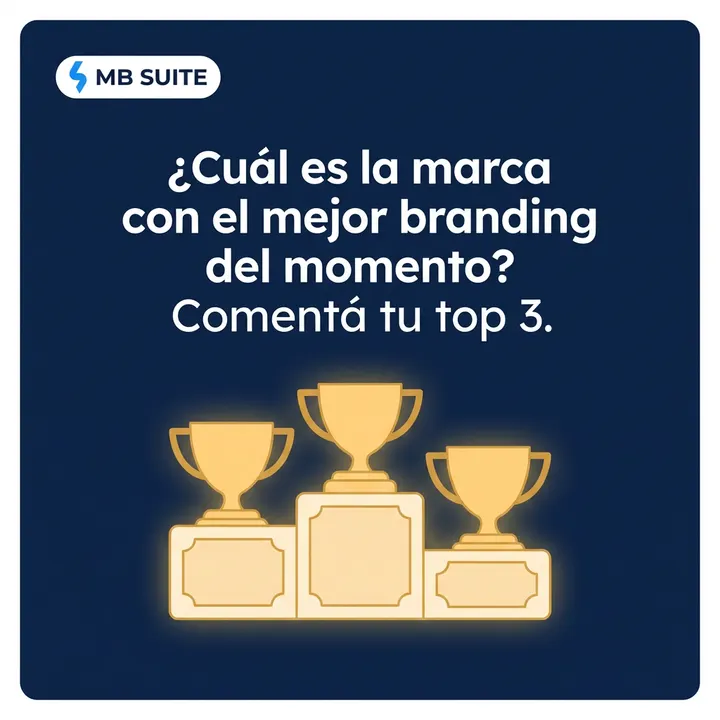 Tu top 3 de branding.