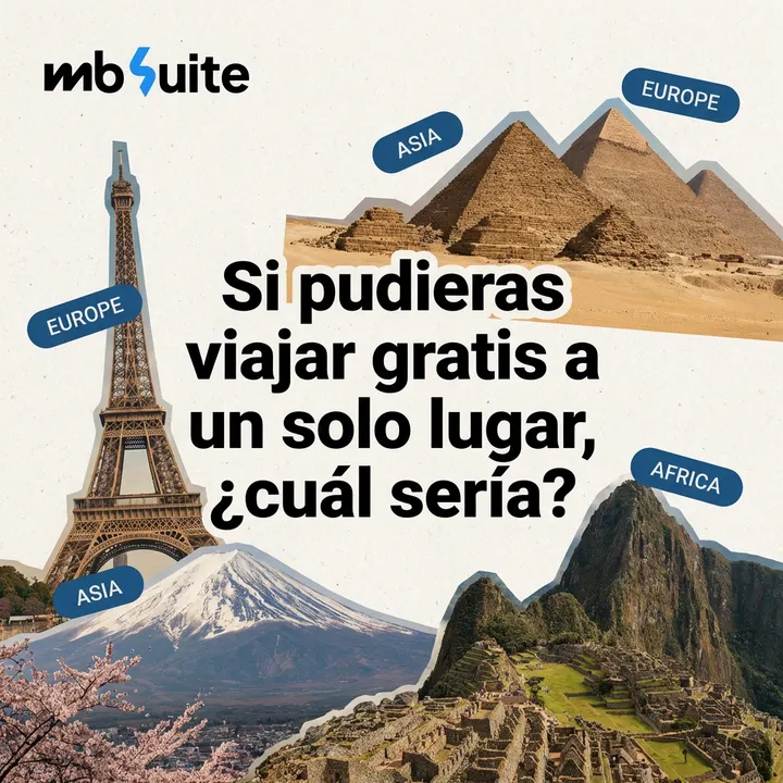 ¿A dónde irías gratis?