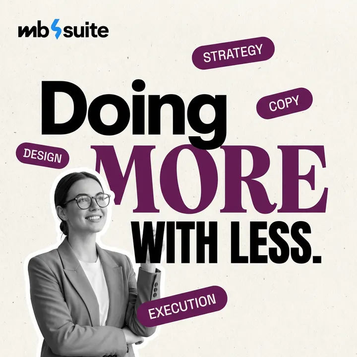 Doing more with less.